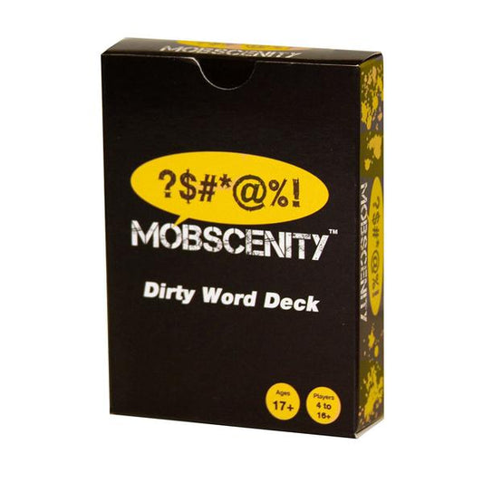 Mobscenity: Dirty Words Deck (12 Units per Inner Pack) - Breaking Games - Wholesale Prices for Retailers