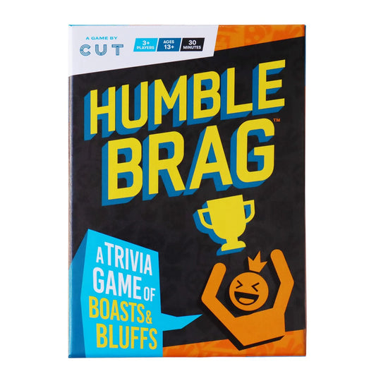 Humblebrag Game | The Bluffing, Boasting, Trivia Card Game (Case of 6)