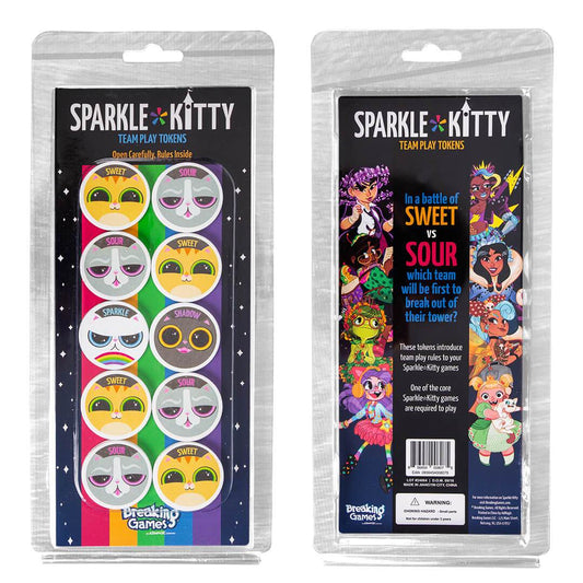 Sparkle*Kitty Team Tokens Pack (10 Units per Case) - Breaking Games - Wholesale Prices for Retailers