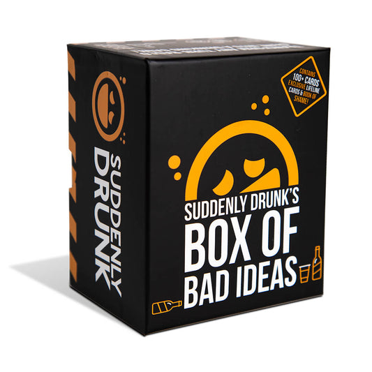 Suddenly Drunk: Box of Bad Ideas (24 Units per Case) - Breaking Games - Wholesale Prices for Retailers